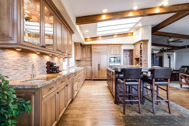 kitchen, dining, interior, home, room, interior design, modern, furniture, architecture, wood, floor, luxury, decor, decoration, real estate, bright, counter, style, contemporary, brown home, brown kitchen, brown wood, brown room, brown design, brown interior, kitchen, kitchen, kitchen, kitchen, kitchen, home, real estate, real estate, real estate. Humidity, not style: what actually drives sustainable interiors choices