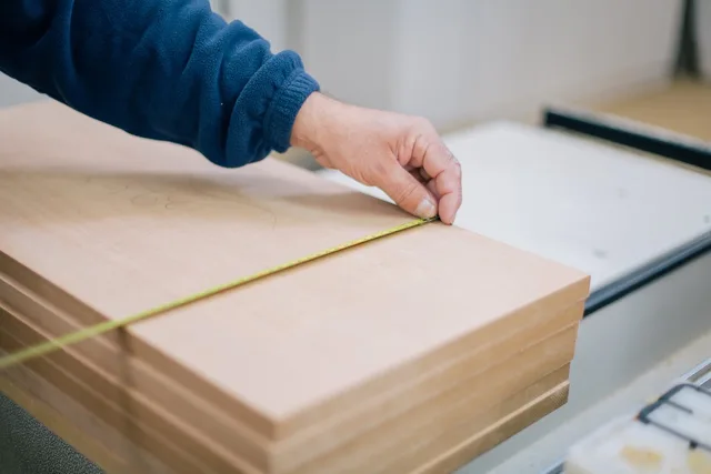 measures, carpentry, cnc, wood, suction cups, manufacturing, ruler, measuring tape, carpentry, carpentry, cnc, cnc, cnc, cnc, cnc, manufacturing. Interior material choices comparison: walls, cabinetry, trim