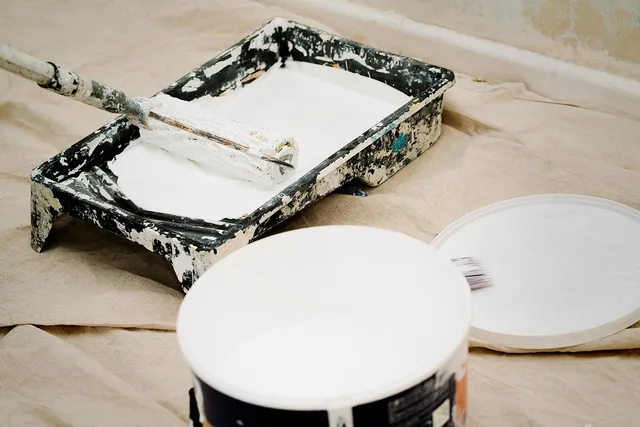 paint, interior paint, paint bucket, renovation, painting, interior painting, home improvement, paint can, white paint, paint brush, roller paint brush, brown painting, brown paint, interior paint, interior paint, paint bucket, paint bucket, paint bucket, renovation, interior painting, interior painting, interior painting, interior painting, home improvement, home improvement, home improvement, home improvement, paint can, paint can, paint can, paint can, paint can. New York Local Law 97 and VOC rules for condo interior materials