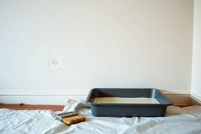 Fresh low VOC paint rolled over a repaired wall patch under raking light. What do homeowners regret most about their low VOC finishes choices?